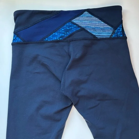 COPY - Lululemon WunderUnder Leggings Crop Tight Navy🌟 - Picture 5 of 11